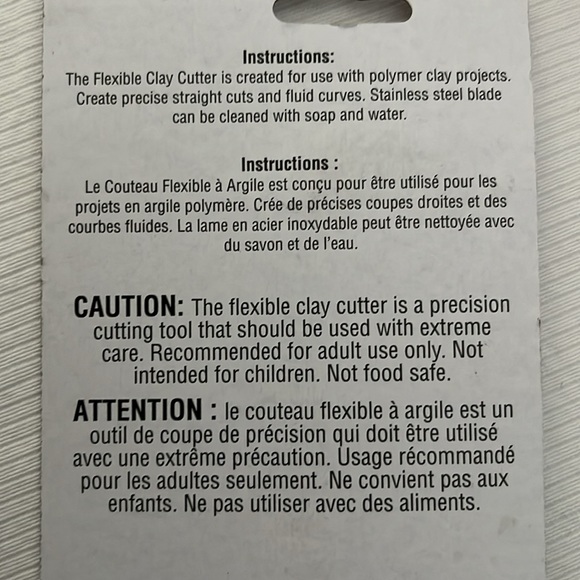 CRAFTSMART flexible clay dough cutter NEW - Picture 3 of 4